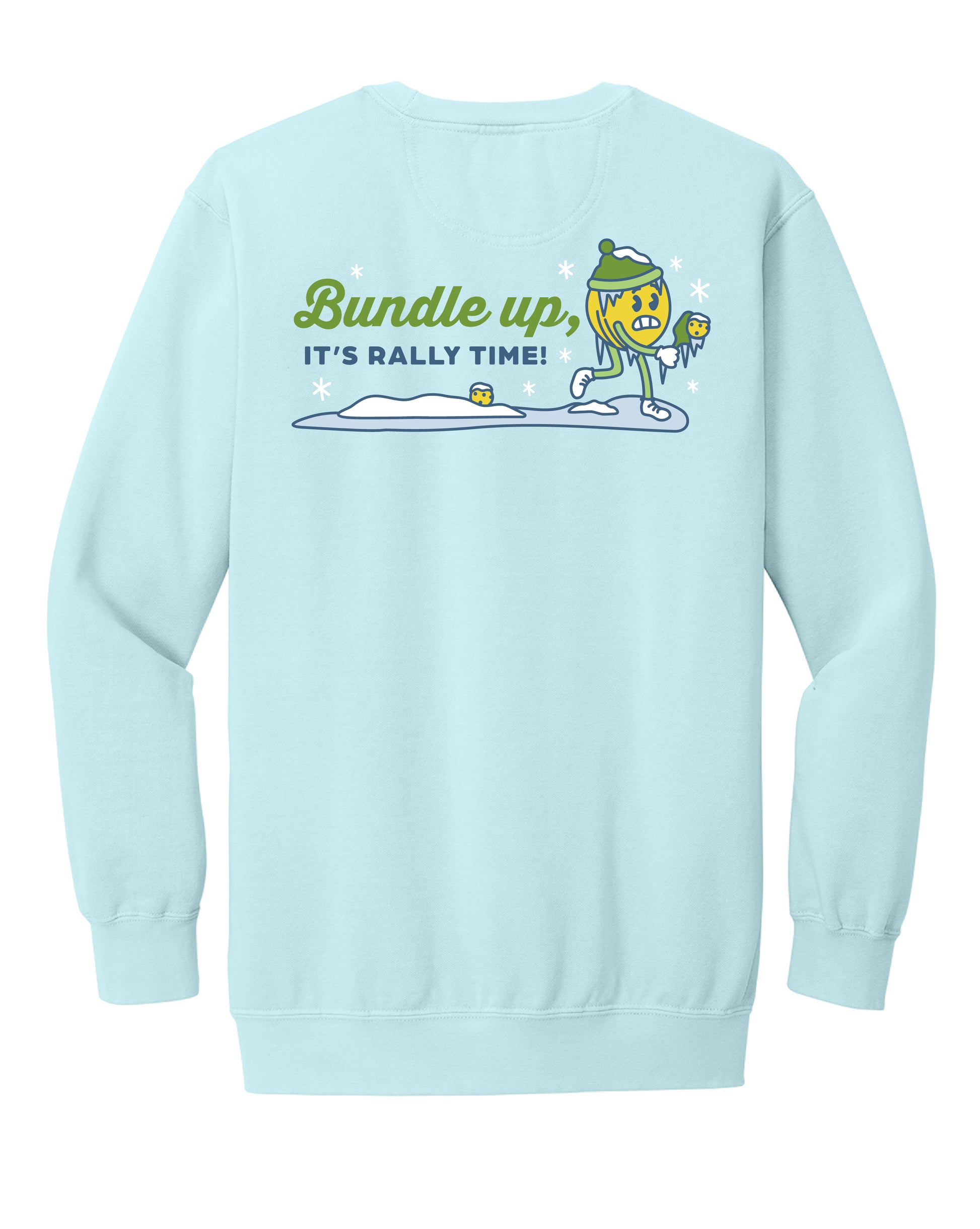 Winter Design: Crewneck Sweatshirt - Chambray