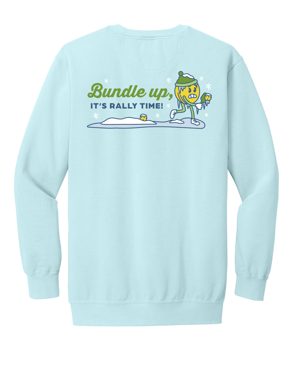 Winter Design: Crewneck Sweatshirt - Chambray