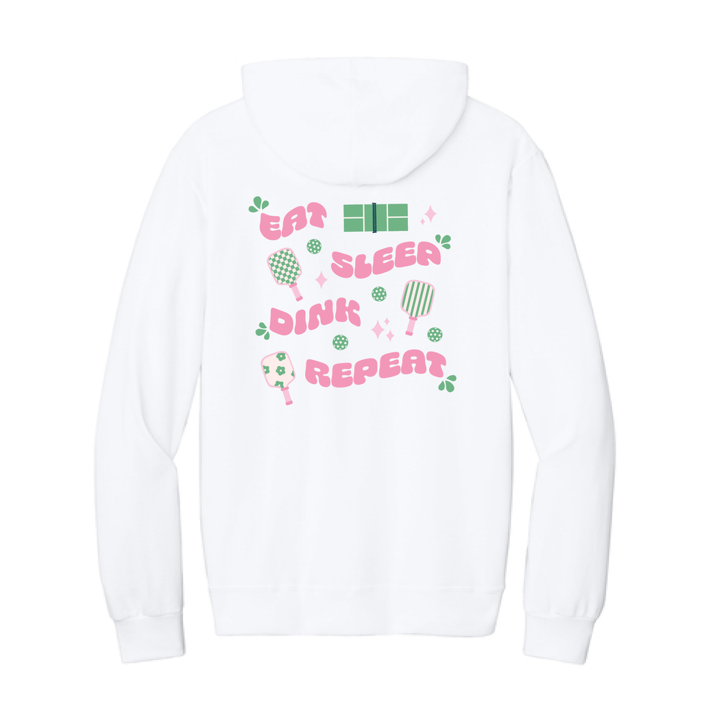 Eat Sleep Dink Repeat Hooded Sweatshirt