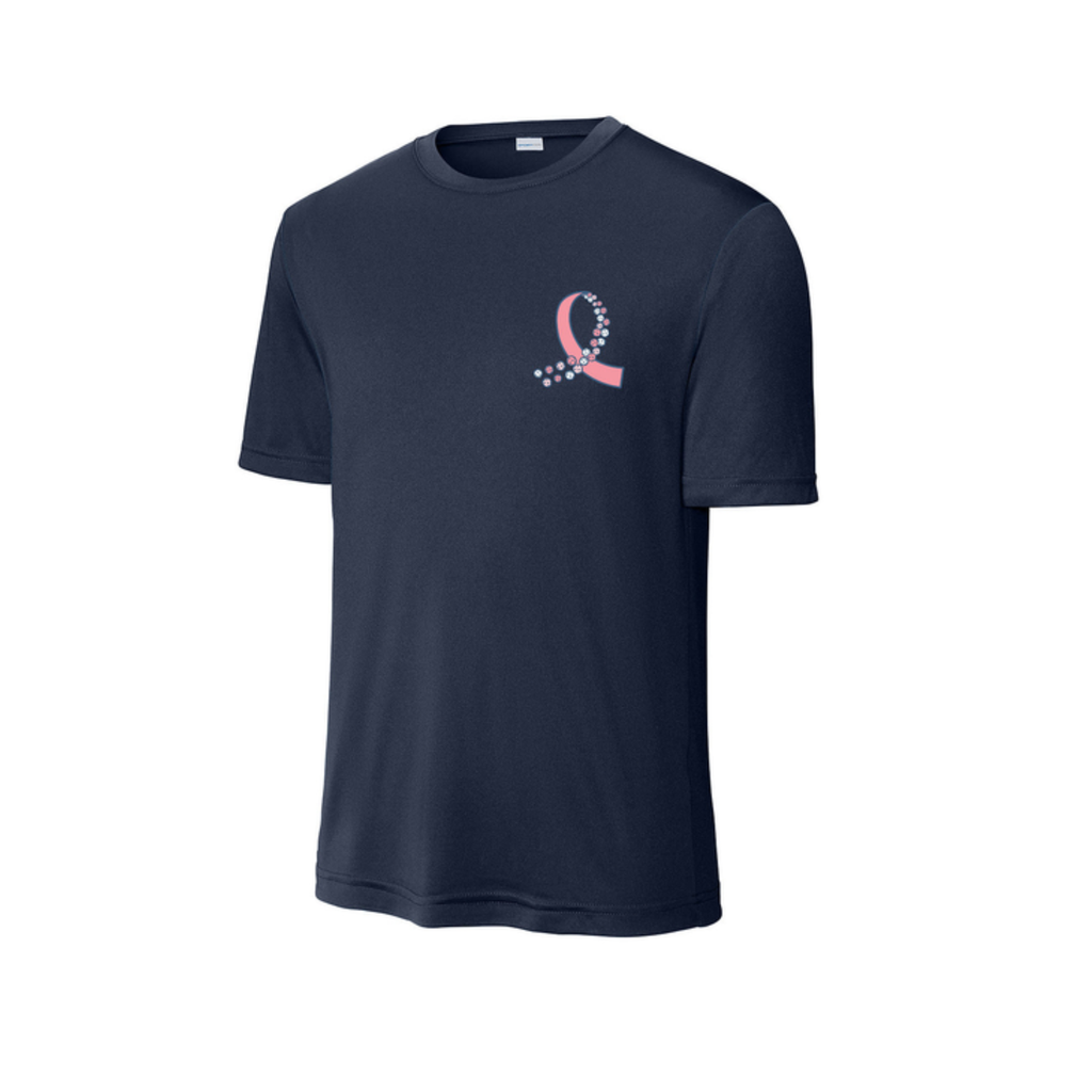 Cancer Awareness - Dink for Pink Endurance Shirt - Navy