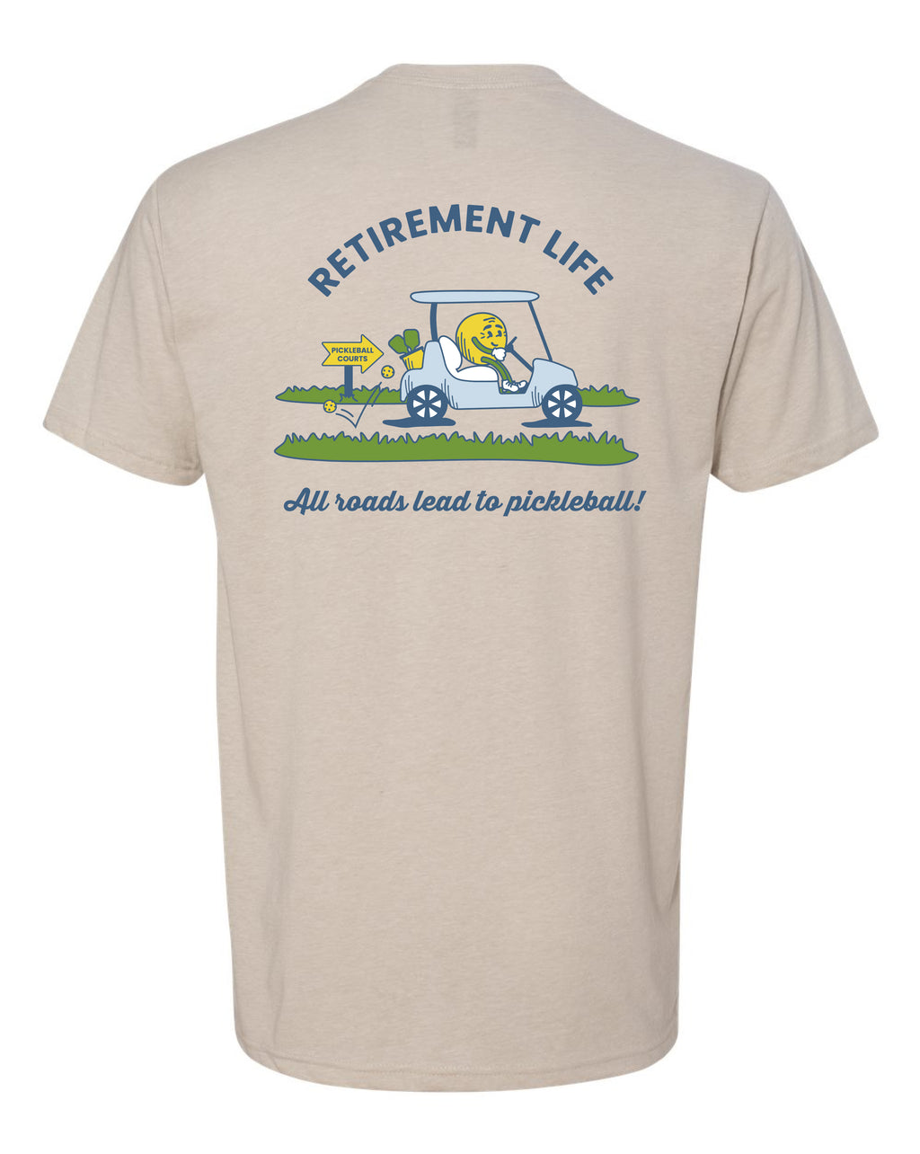 Retirement Plan Pickleball T-Shirt