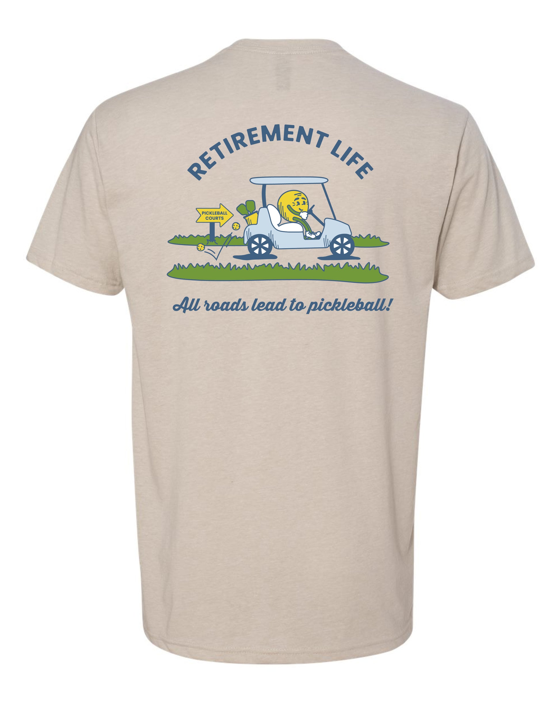 Retirement Plan Pickleball T-Shirt