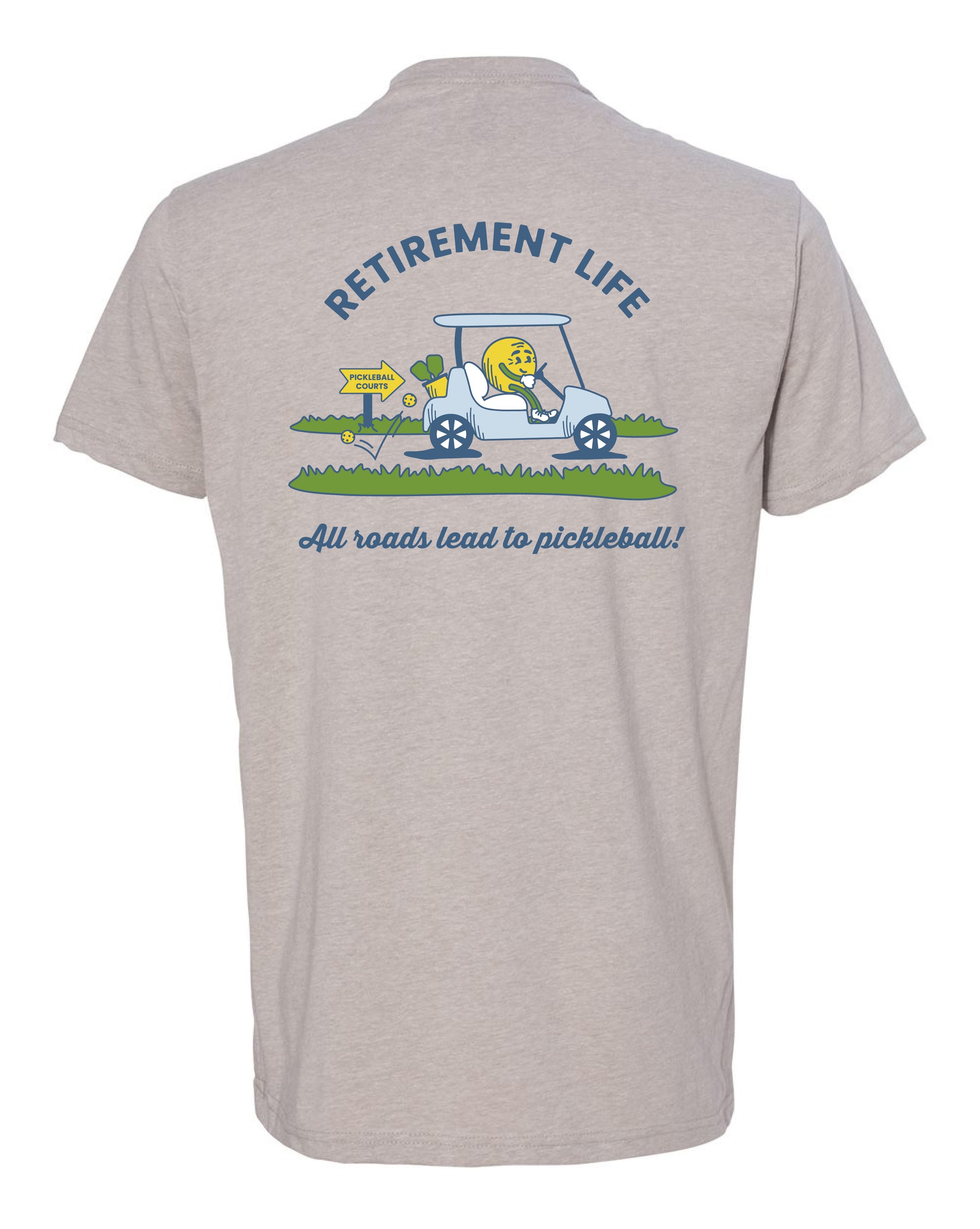 Retirement Plan Pickleball T-Shirt