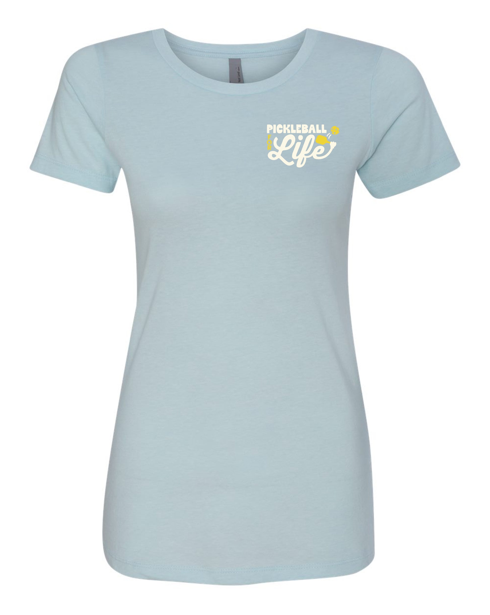 One Dink at a Time: Women's Fine Jersey T-shirt - Honeydew