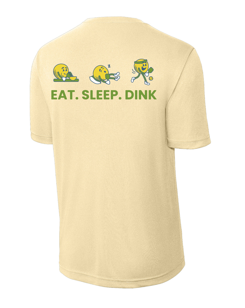Eat, Sleep, Dink: Endurance Competitor Tee -  Sand