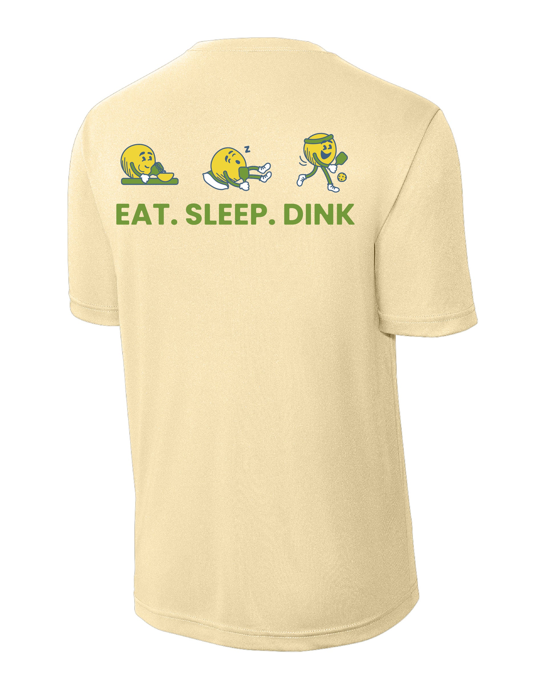 Eat, Sleep, Dink: Endurance Competitor Tee -  Sand