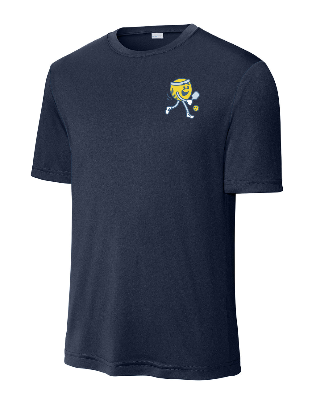 Pickleball for Life Logo: Endurance Competitor Tee - True Navy