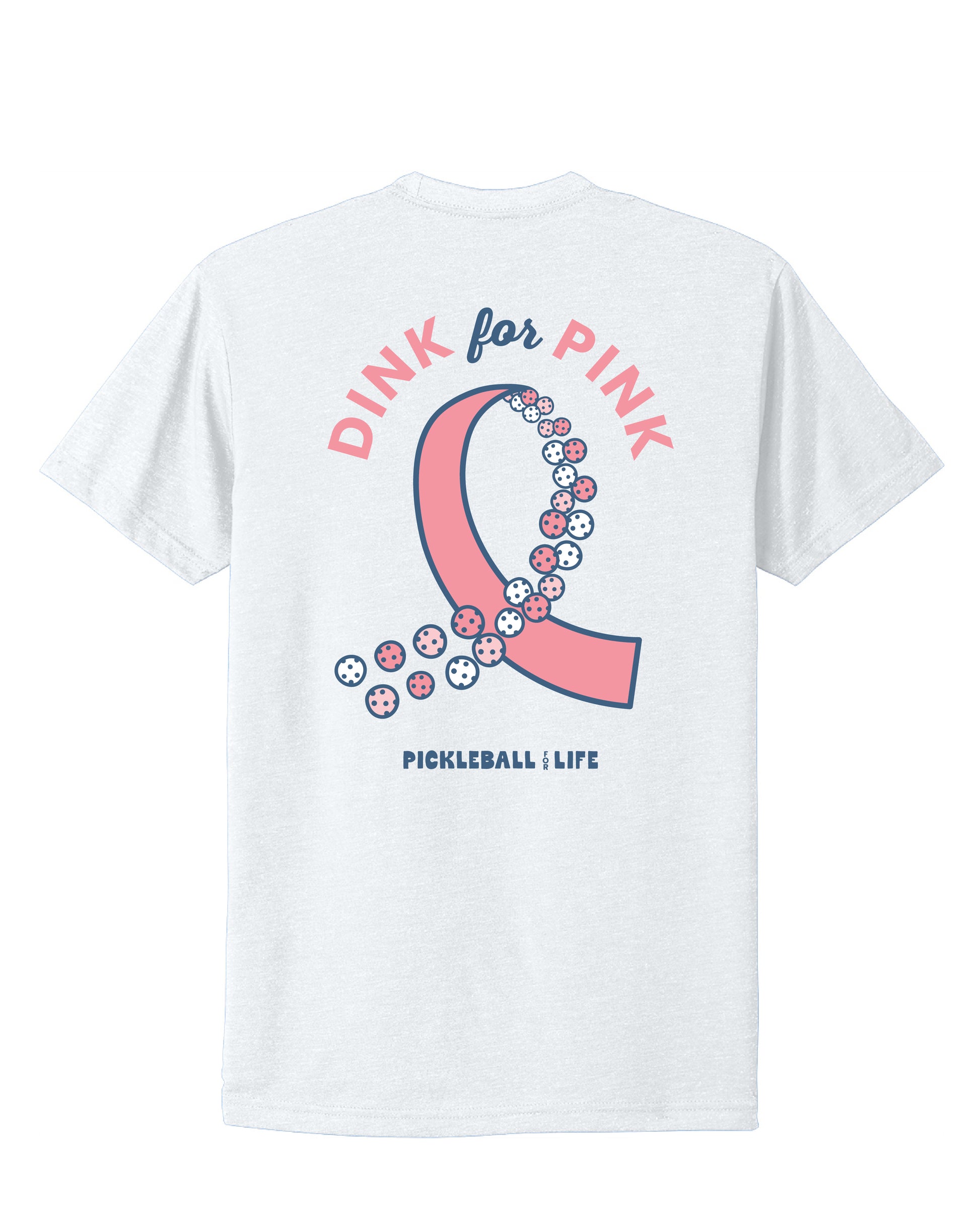 Cancer Awareness - Dink for Pink Endurance Shirt - Navy