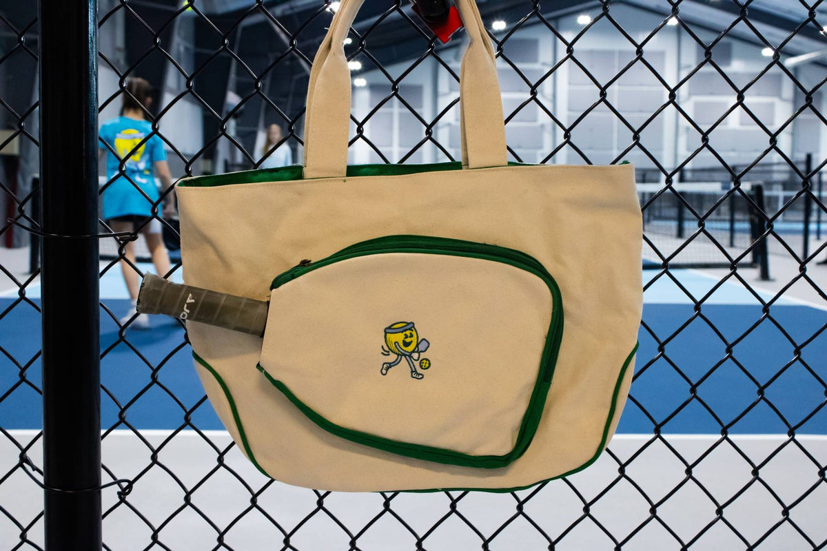 Pickleball Carrying Bag - Natural & Emerald